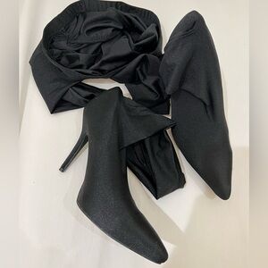 Stretch stiletto pant boots